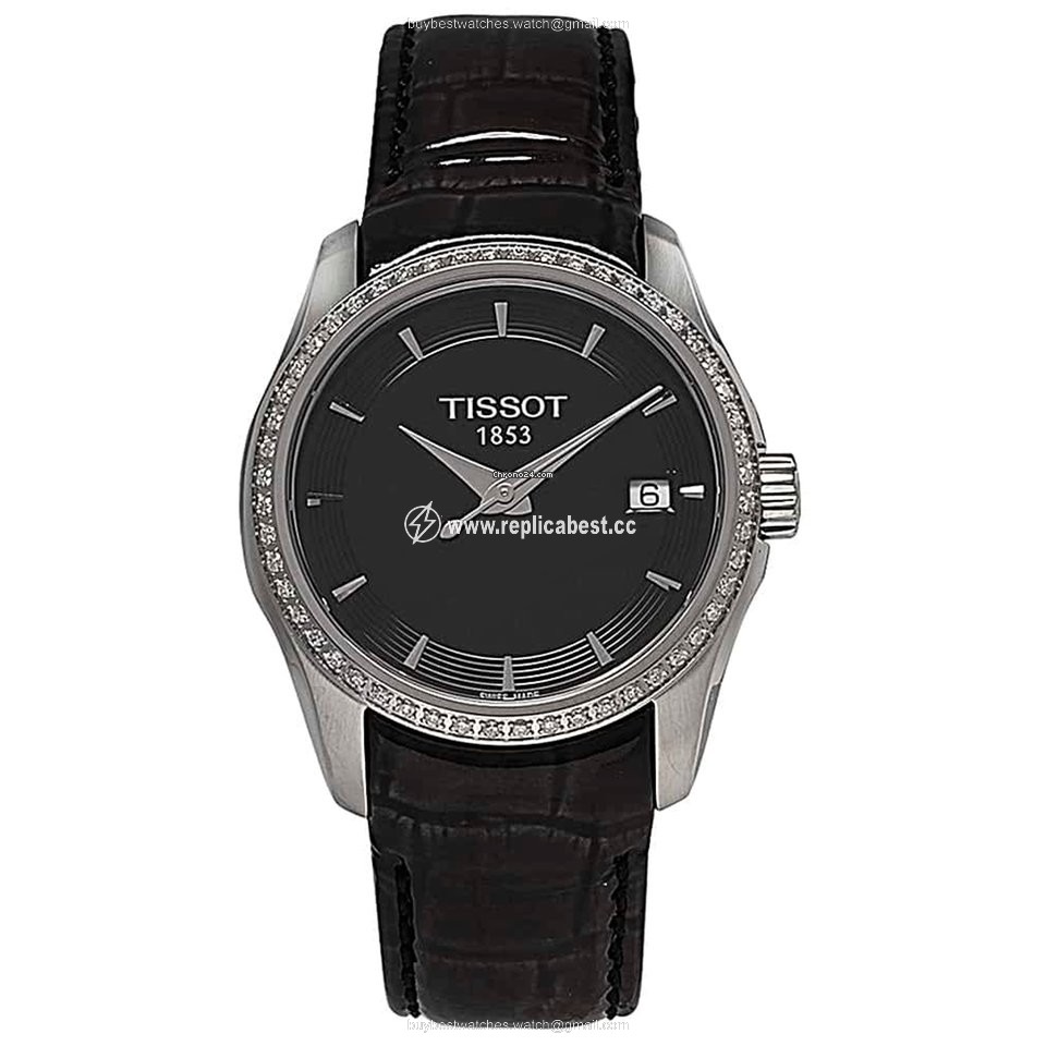 Tissot Couturier Womens watch Quartz Steel T035.210.66.051.00