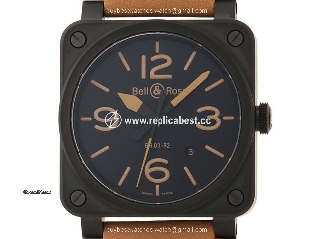 Bell & Ross BR 03 Mens watch Unisex Automatic Steel BR0392