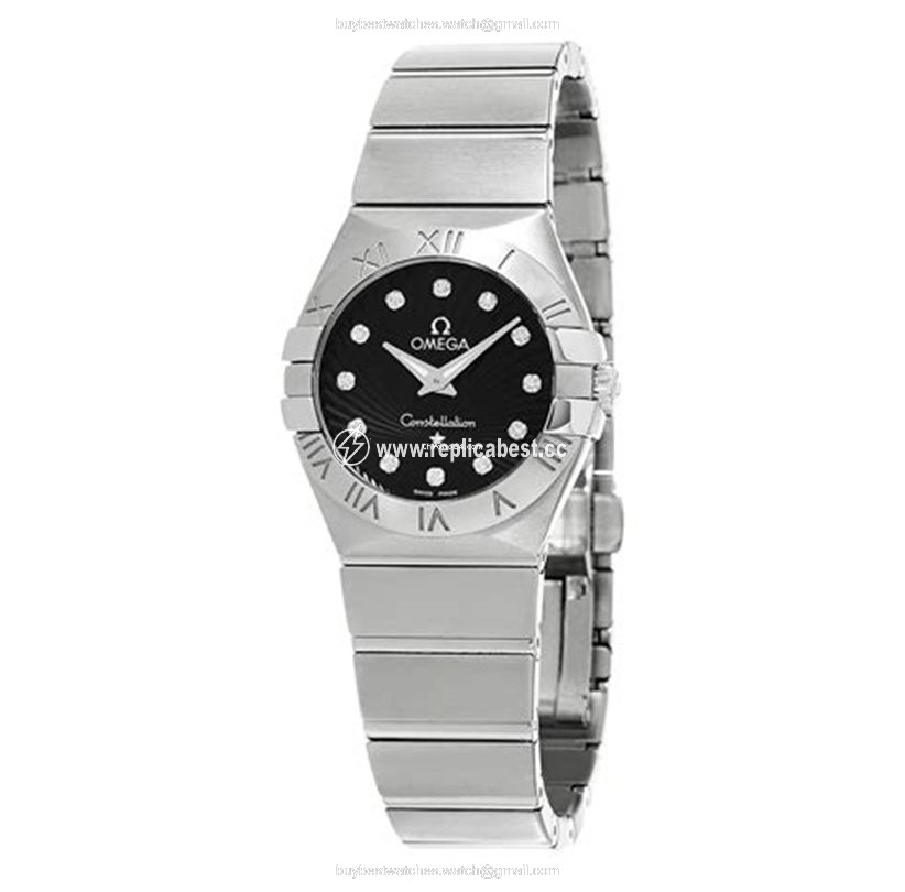 Omega Constellation Quartz Womens watch Quartz Steel 123.10.27.60.51.001