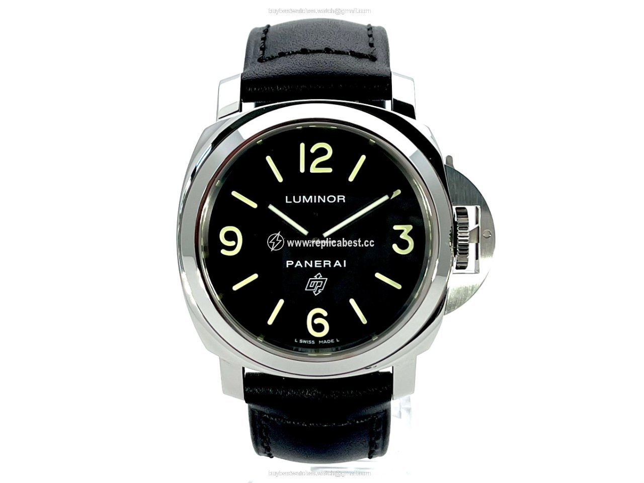 Panerai Luminor Base Logo Mens watch Unisex Manual winding Steel PAM01000 PAM1000