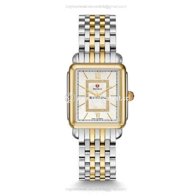 Michele Deco Quartz Steel MWW06I000024