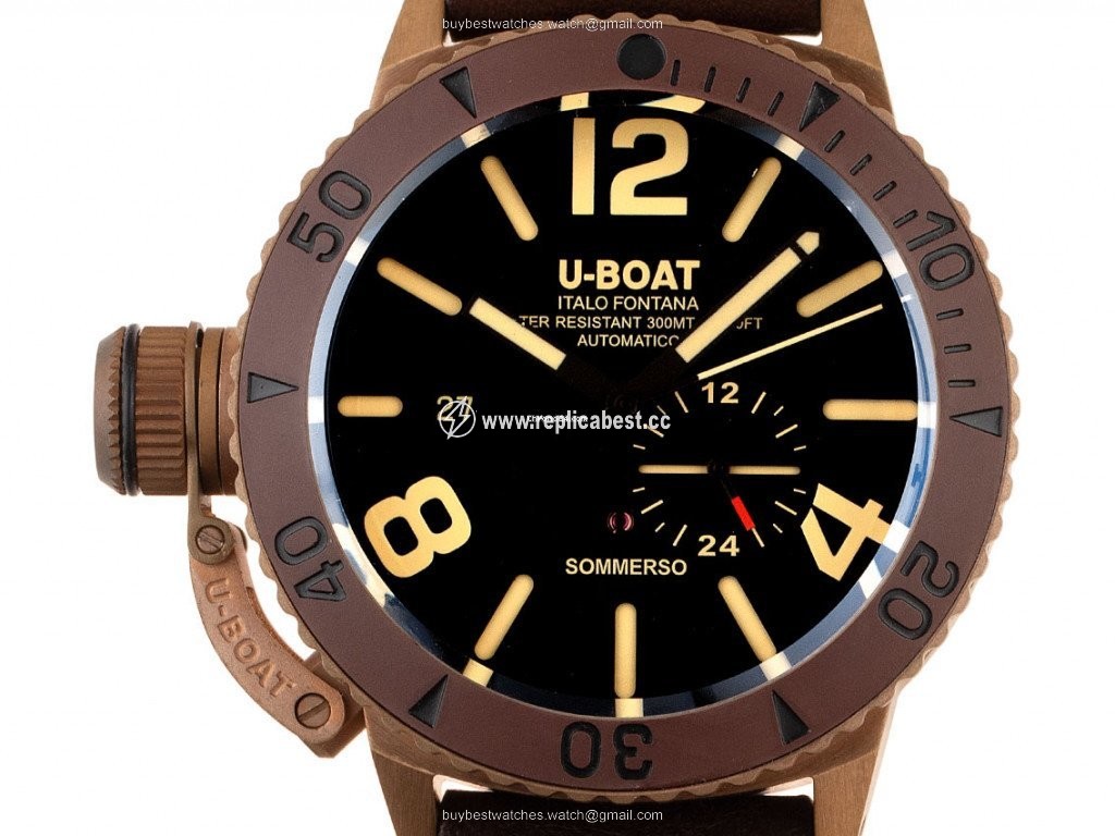 U-Boat Classico Mens watch Unisex Automatic Bronze 8486 C