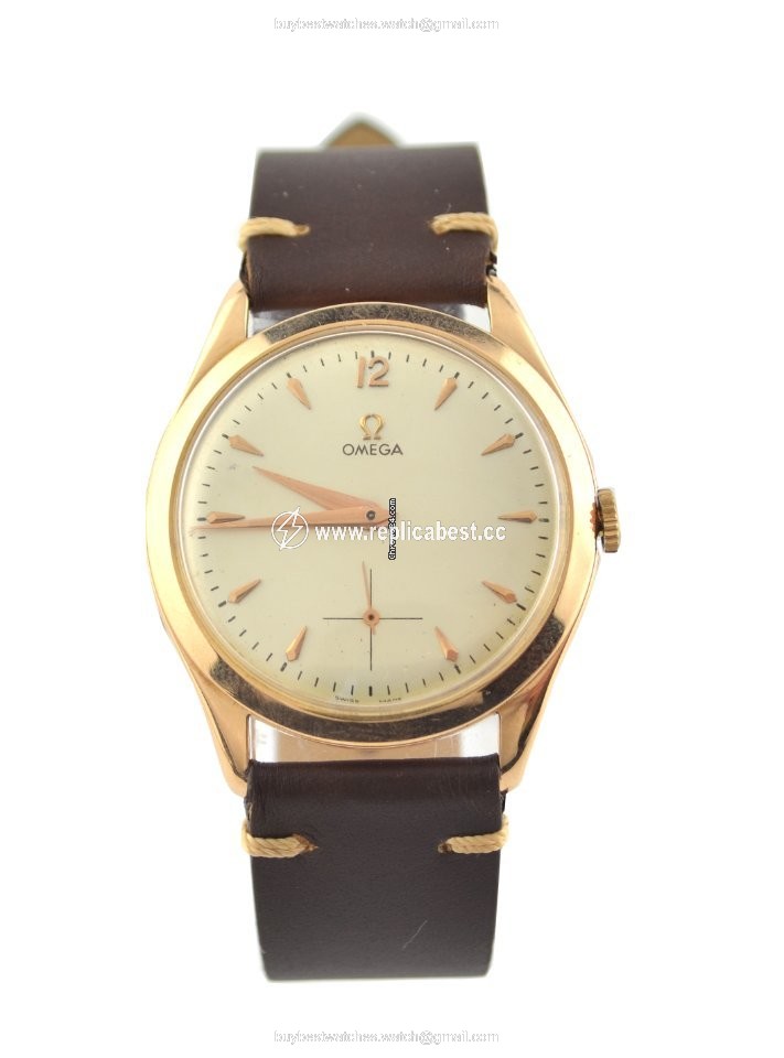 Omega Mens watch Unisex Manual winding Rose gold 2619