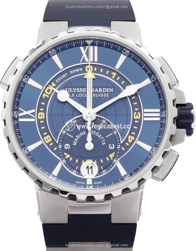 Ulysse Nardin Marine Regatta Mens watch Unisex Automatic Steel 1553-155 43