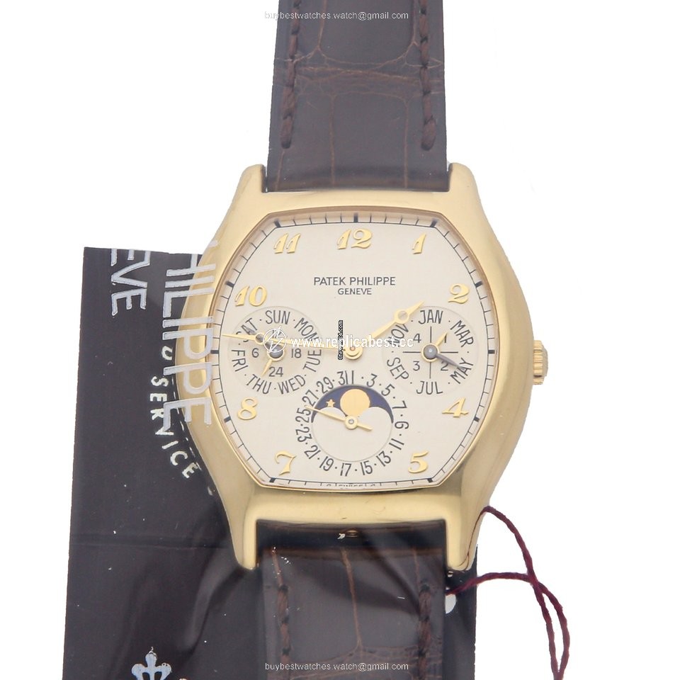 Patek Philippe Perpetual Calendar Mens watch Unisex Automatic Yellow gold 5040J-013