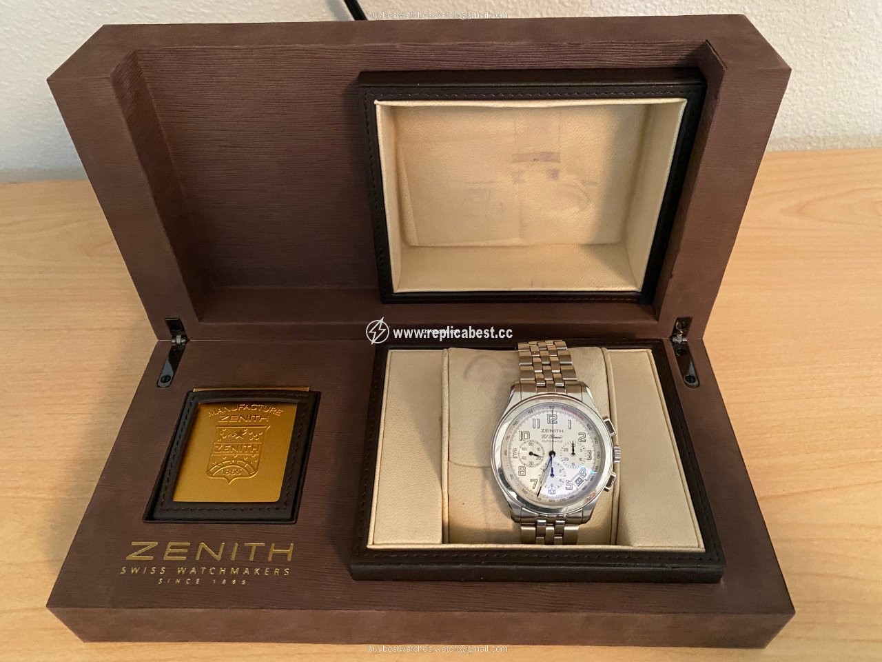 Zenith El Primero Mens watch Unisex Automatic Steel 03.0510.400