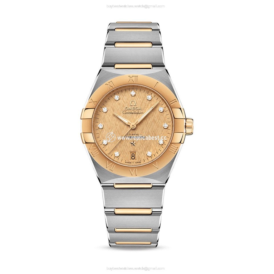 Omega Constellation Womens watch Automatic Gold Steel 131.20.36.20.58.001