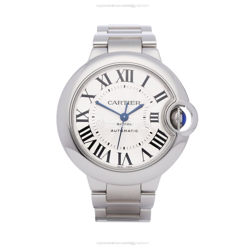 Cartier Ballon Bleu 33mm Womens watch Automatic Steel W6920071 or 3489