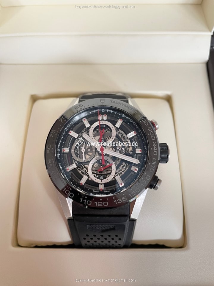 TAG Heuer Carrera Calibre HEUER 01 Mens watch Unisex Automatic Steel CAR2A1Z.FT6044