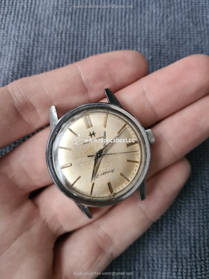 Hamilton Mens watch Unisex Manual winding Steel 4053-3