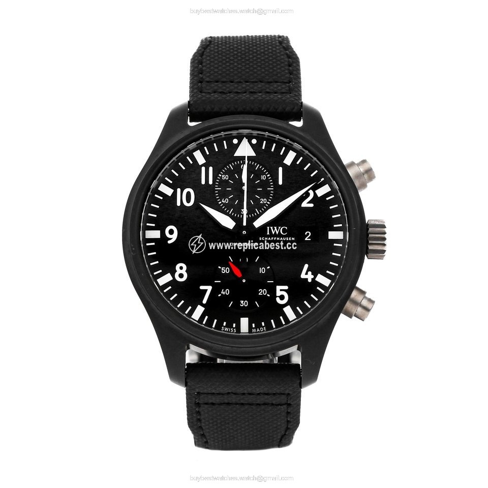 IWC Pilot Chronograph Top Gun Mens watch Unisex Automatic Ceramic IW3890-01