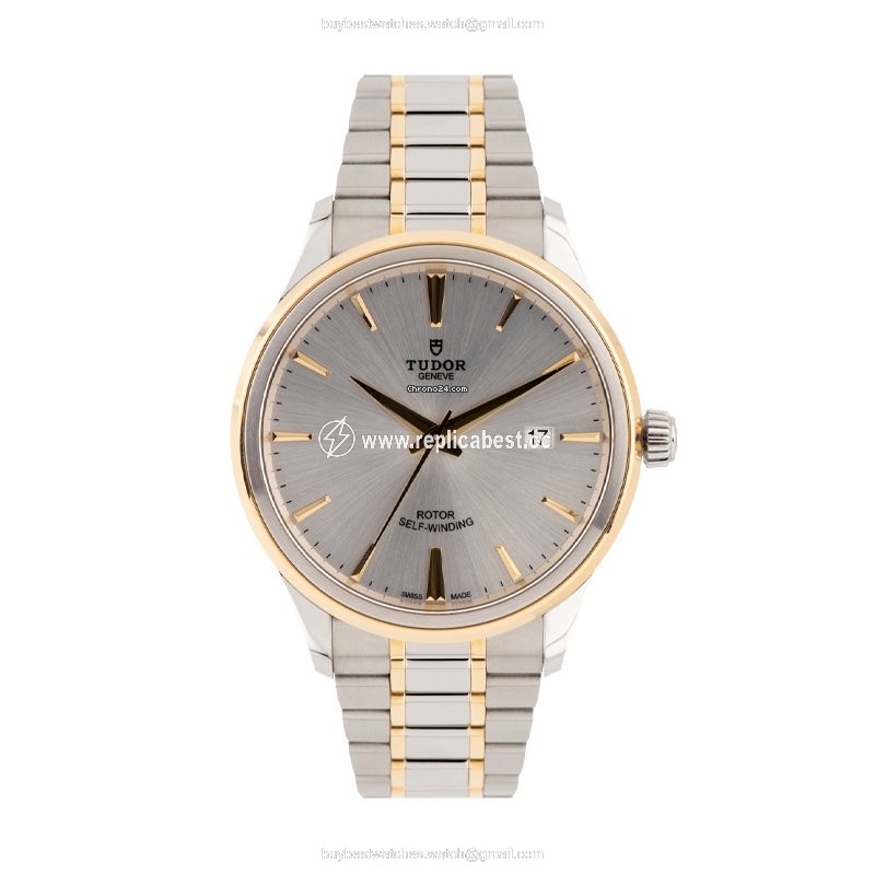 Tudor Style Mens watch Unisex Automatic Gold Steel 12703