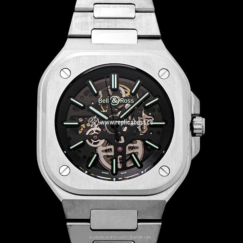Bell & Ross BR 05 Mens watch Unisex Automatic Steel BR05A-BL-SK-ST SST