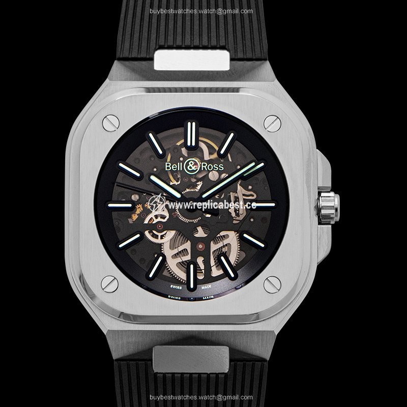 Bell & Ross BR 05 Mens watch Unisex Automatic Steel BR05A-BL-SK-ST SRB