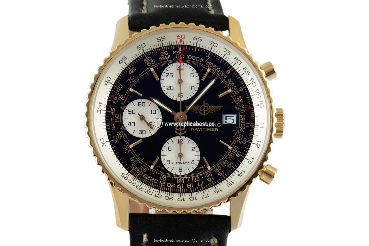 Breitling Old Navitimer Mens watch Unisex Automatic Yellow gold K13022