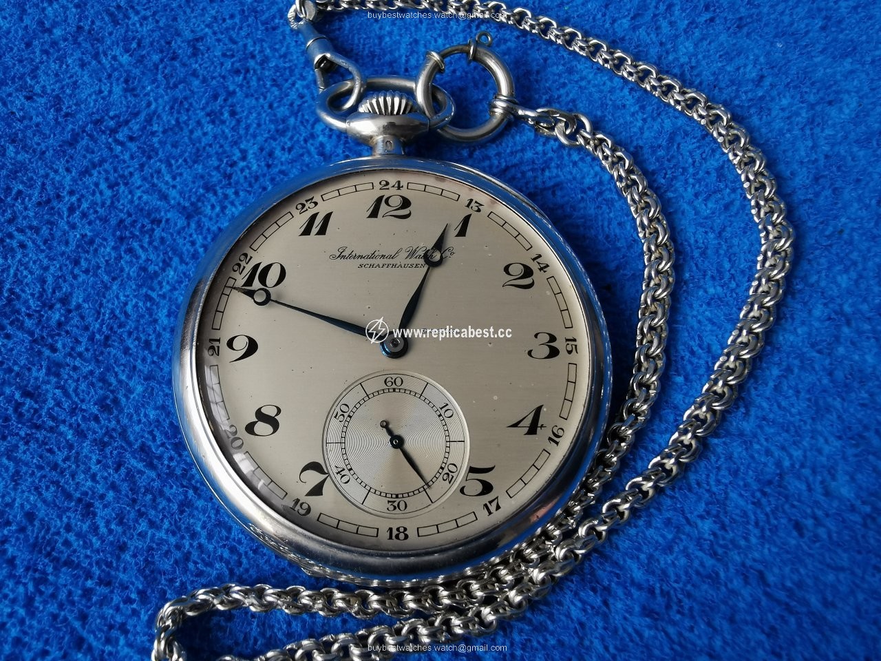 IWC Mens watch Unisex Manual winding Silver 1005765