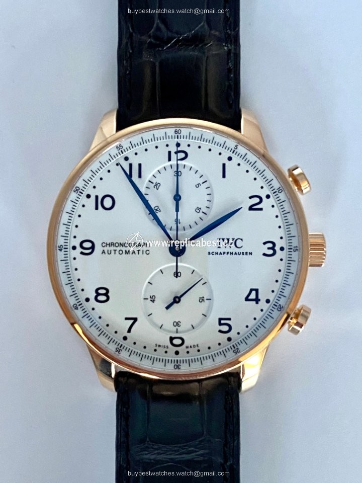 IWC Portuguese Chronograph Automatic Red gold IW371603