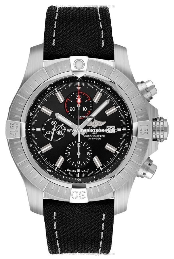 Breitling Super Avenger Mens watch Unisex Automatic Steel A13375101B1X1
