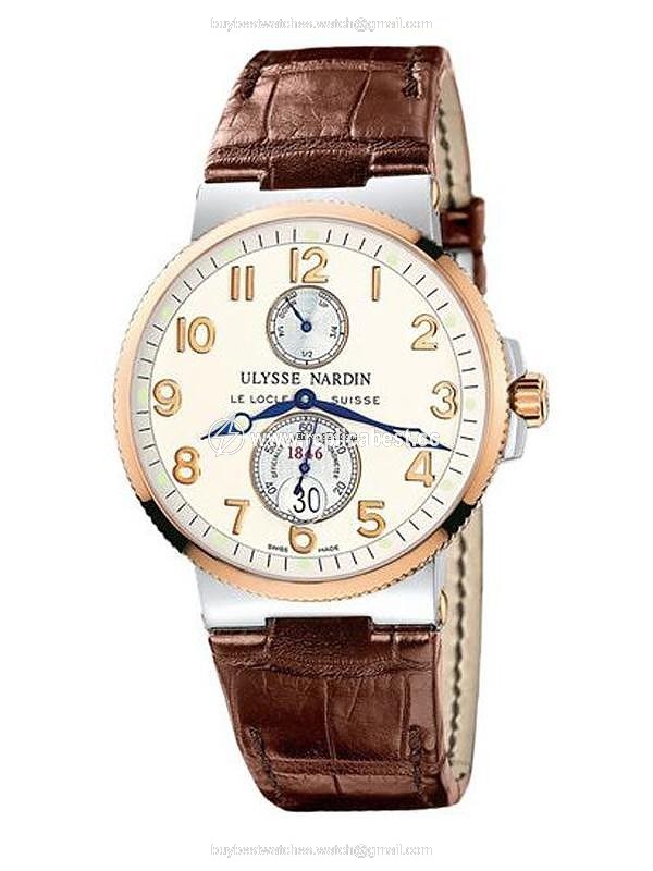 Ulysse Nardin Marine Chronometer 41mm Mens watch Unisex Automatic Gold Steel 265-66-3T 60