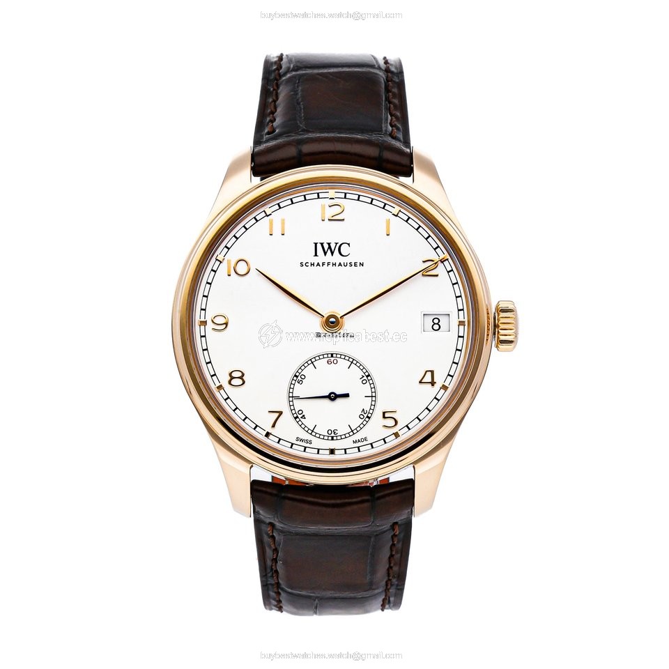 IWC Portuguese Hand-Wound Mens watch Unisex Manual winding Rose gold IW5102-04