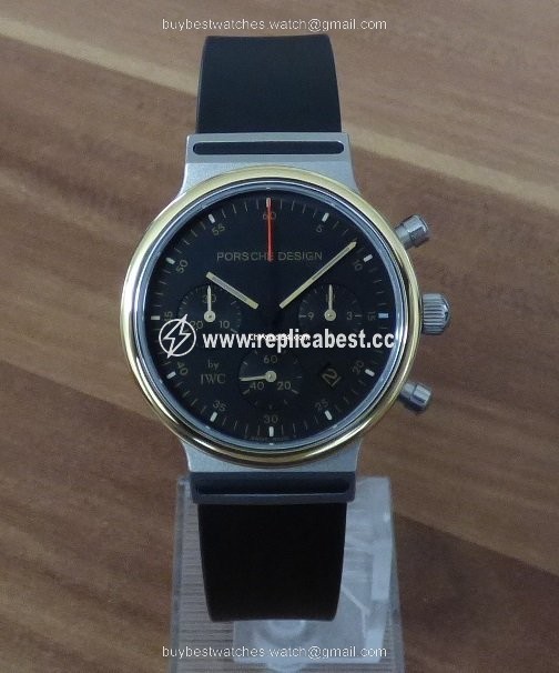 IWC Porsche Design Mens watch Unisex Quartz Gold Steel 3720