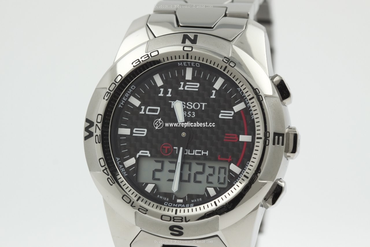 Tissot T-Touch II Mens watch Unisex Quartz Titanium T047420A