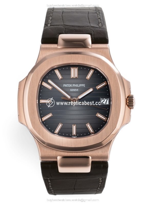 Patek Philippe Nautilus Mens watch Unisex Automatic Rose gold 5711R-001