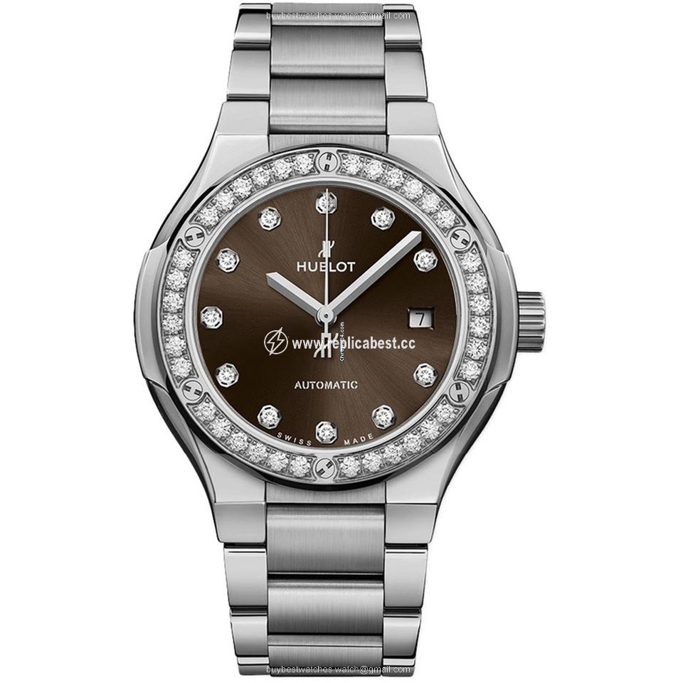 Hublot Classic Fusion 45, 42, 38, 33 mm Womens watch Automatic Titanium 585.NX.897M.NX.1204