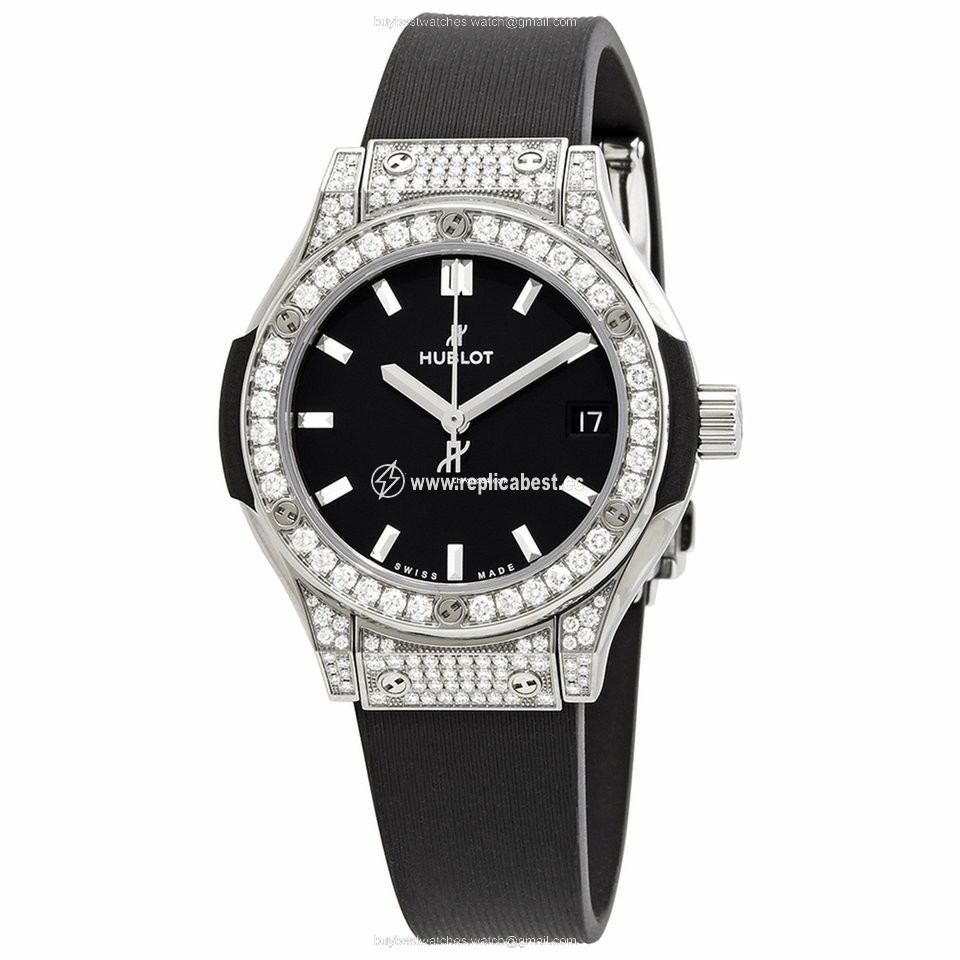 Hublot Classic Fusion Quartz Womens watch Quartz Titanium 581.NX.1171.RX.1704