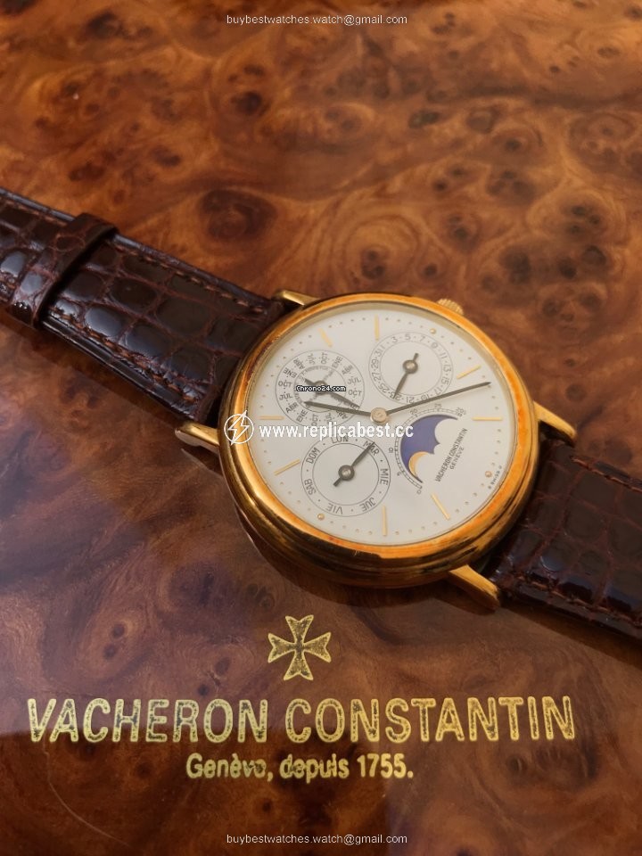 Vacheron Constantin Patrimony Mens watch Unisex Automatic Yellow gold 43031