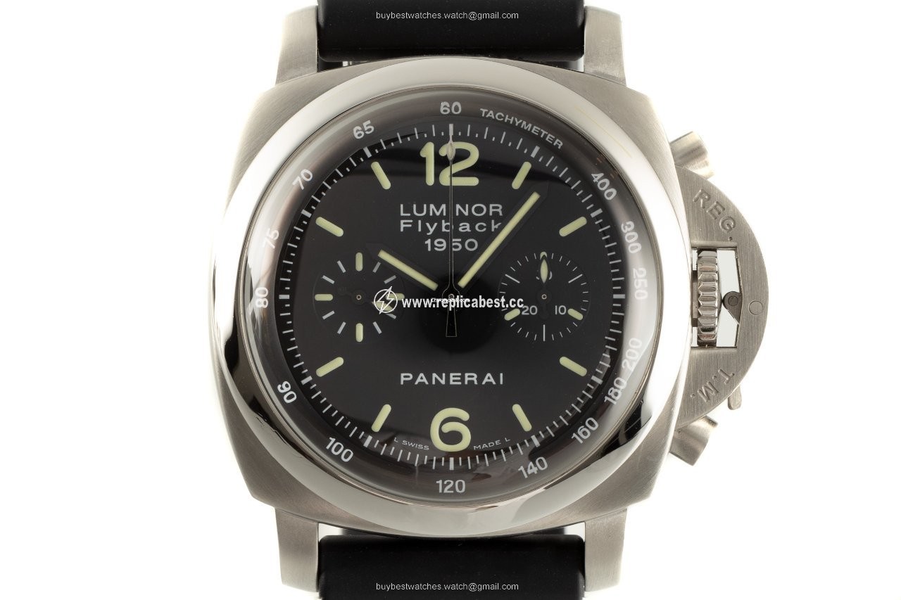 Panerai Luminor 1950 3 Days Chrono Flyback Mens watch Unisex Automatic Steel PAM00212