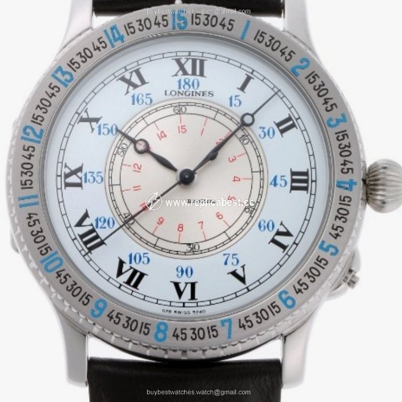 Longines Lindbergh Hour Angle Mens watch Unisex Automatic Steel 628.5240