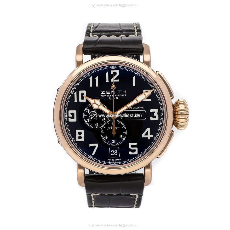 Zenith Pilot Type 20 Annual Calendar Mens watch Unisex Automatic Titanium 87.2430.4054 21.C721