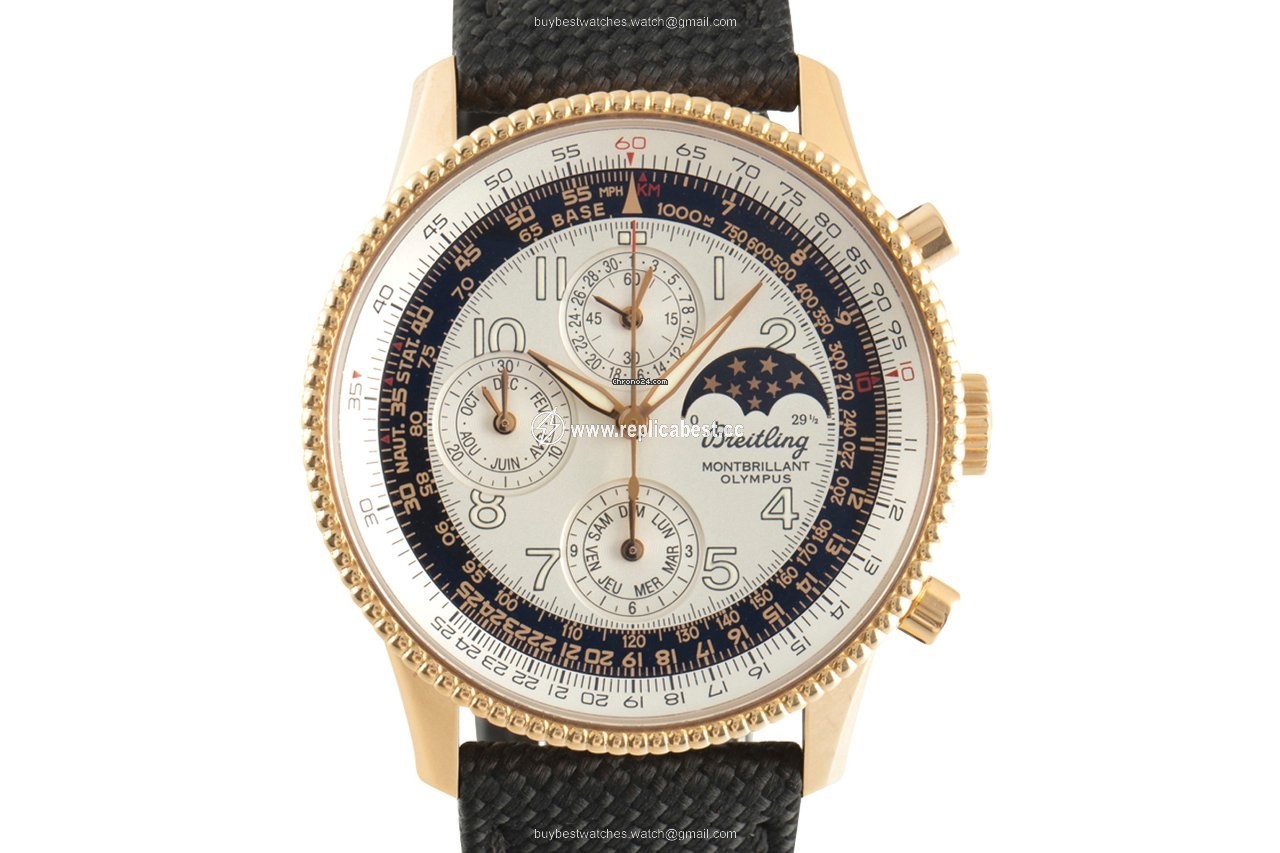Breitling Montbrillant Olympus Mens watch Unisex Automatic Yellow gold H19350