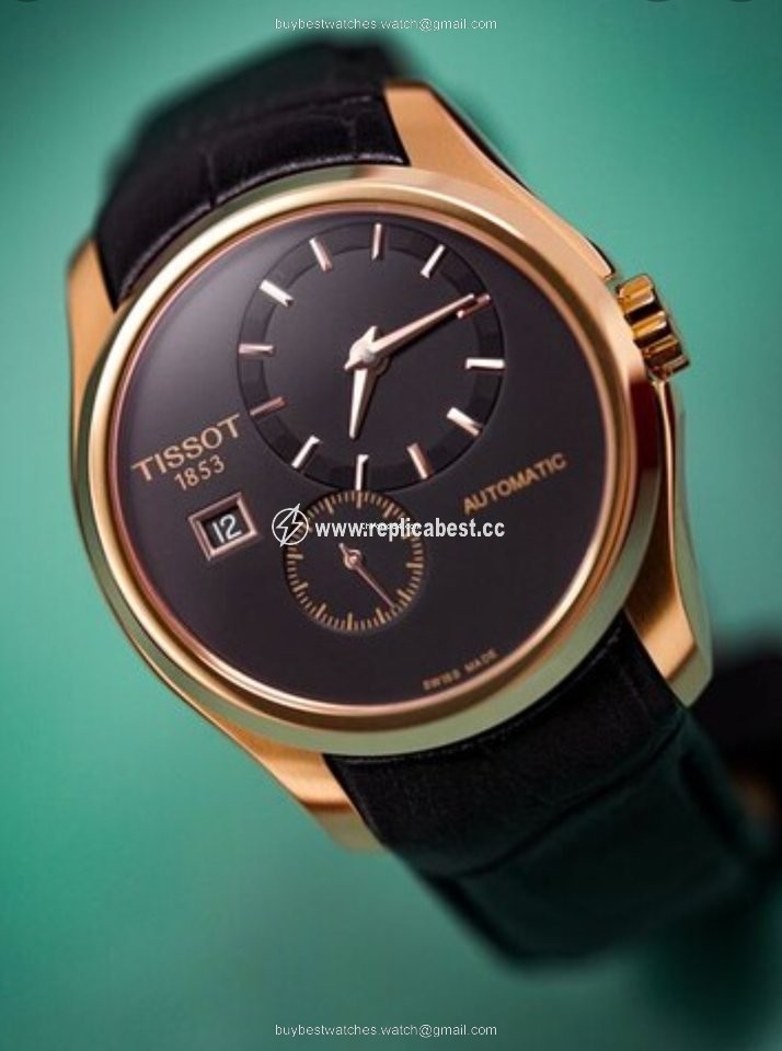 Tissot Couturier Mens watch Unisex Automatic Gold Steel T0354283605100