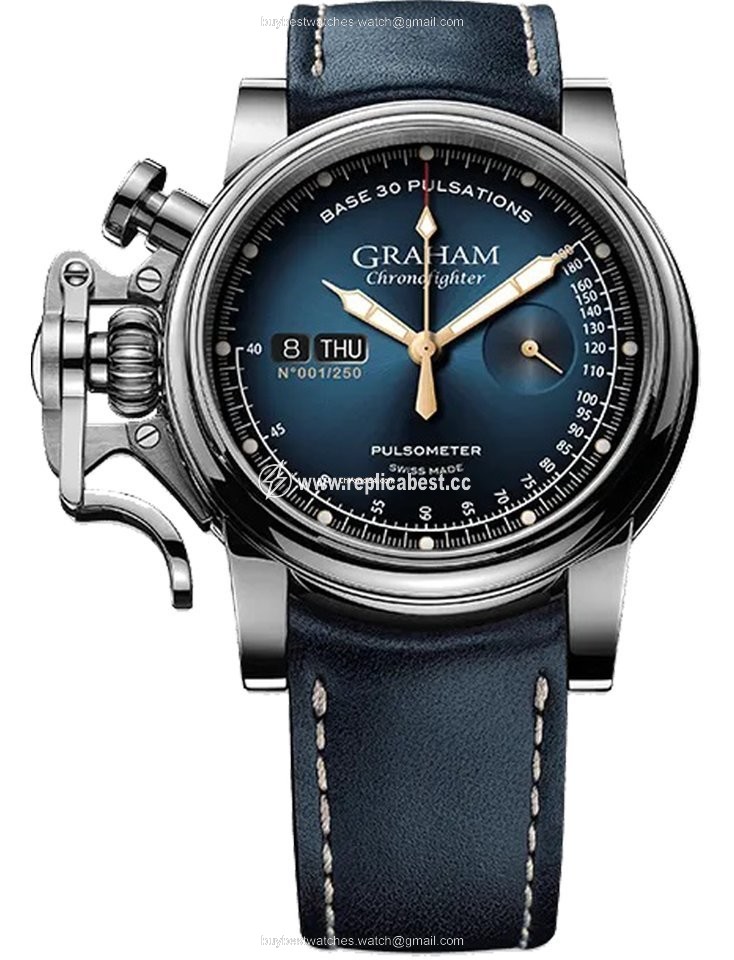 Graham Chronofighter Mens watch Unisex Automatic Steel 2CVCS.U14A