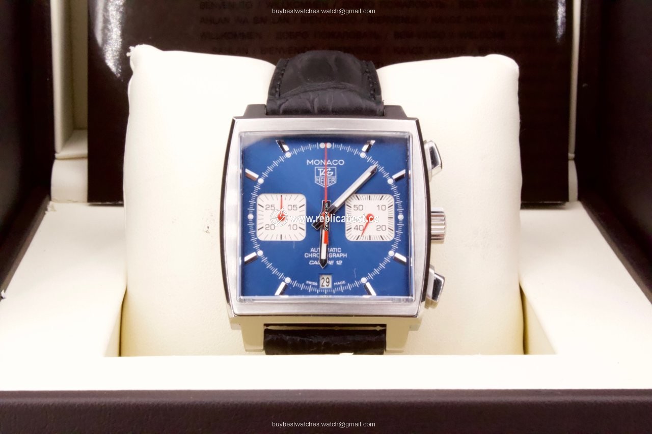 TAG Heuer Monaco Calibre 12 Mens watch Unisex Automatic Steel CAW2111-0