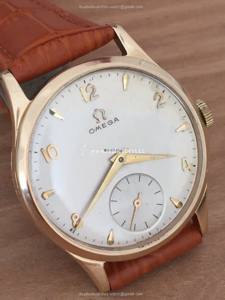 Omega Mens watch Unisex Manual winding Yellow gold 13322