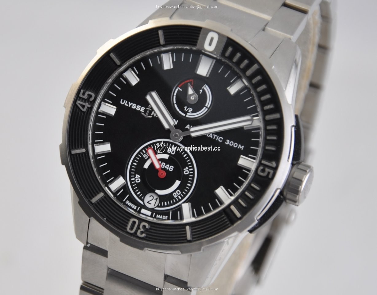 Ulysse Nardin Marine Mens watch Unisex Automatic Titanium 1183-170-7M 92