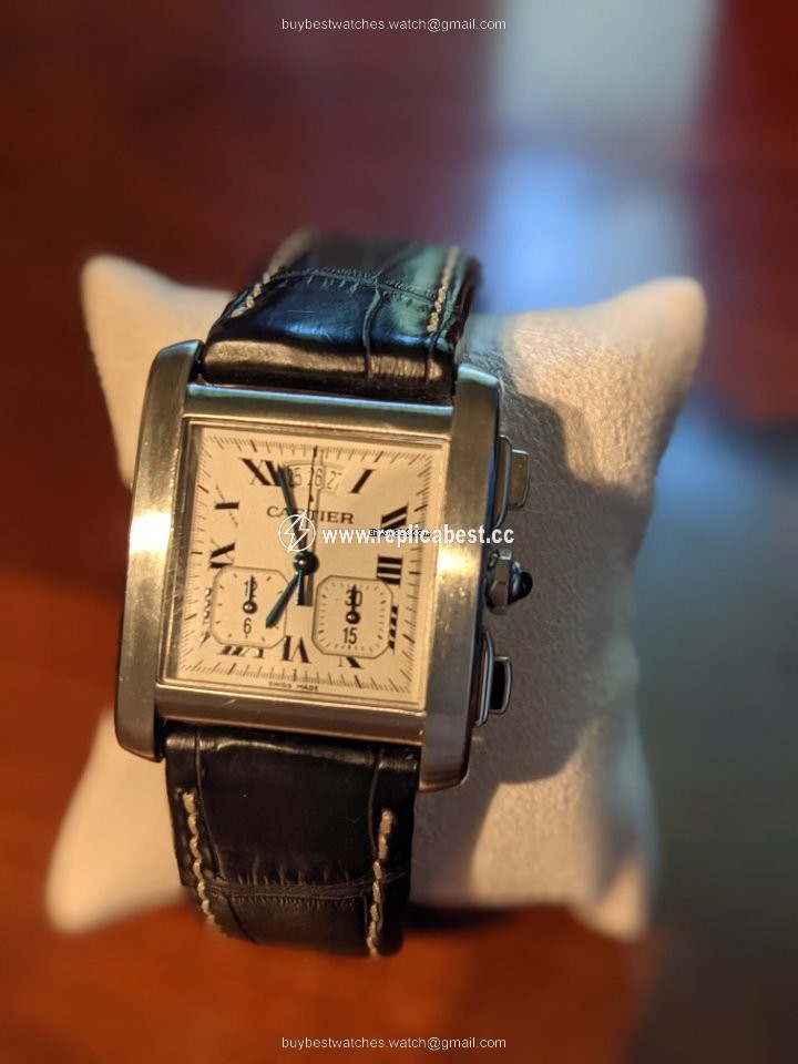Cartier Tank Francaise Mens watch Unisex Quartz Steel 2531 (Newly Overhauled)