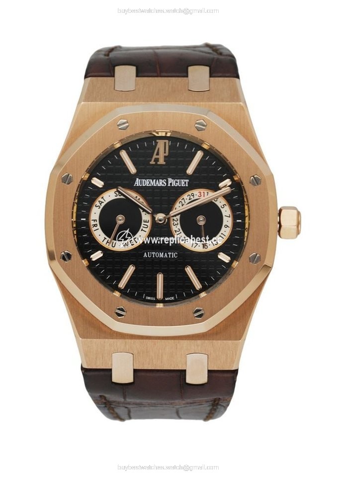 Audemars Piguet Royal Oak Day-Date Mens watch Unisex Automatic Rose gold 26330OR.OO.D088CR.01