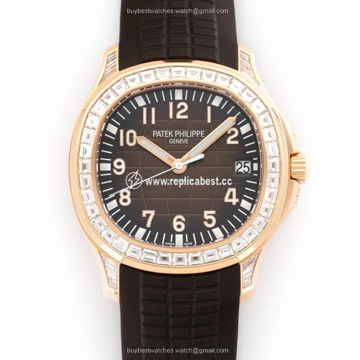 Patek Philippe Aquanaut Mens watch Unisex Automatic Rose gold 5167 300R-010