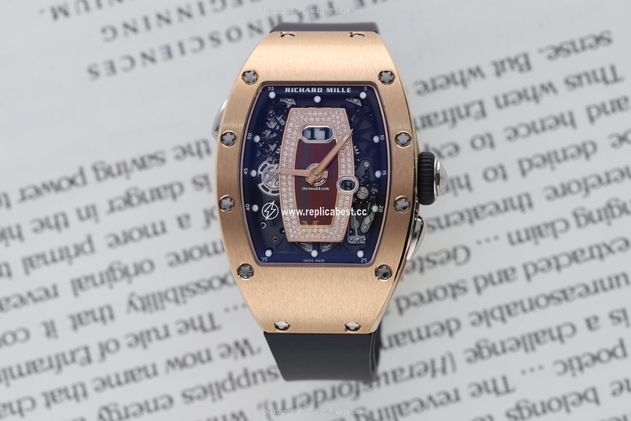 Richard Mille RM 037 Womens watch Automatic Rose gold RM037 RG
