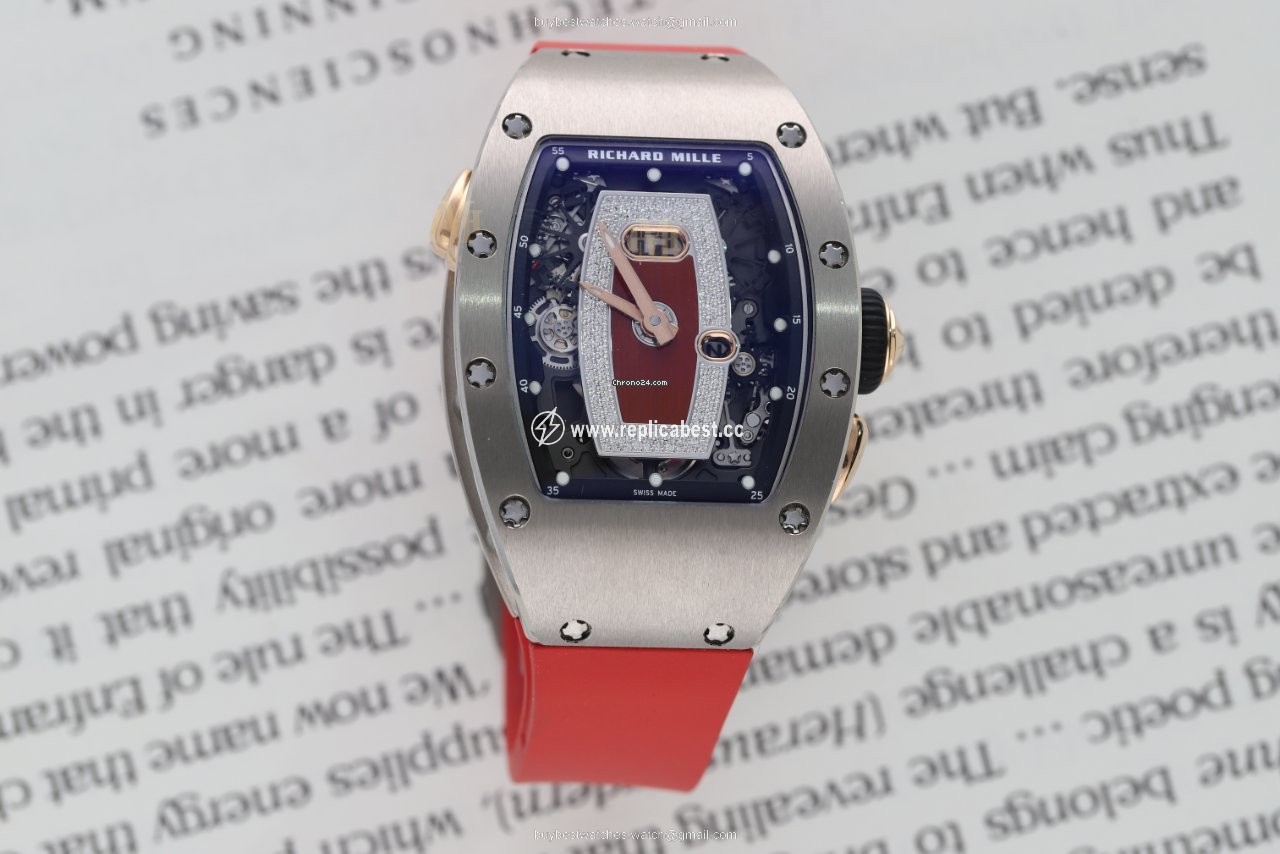 Richard Mille RM 037 Womens watch Automatic White gold RM037 WG