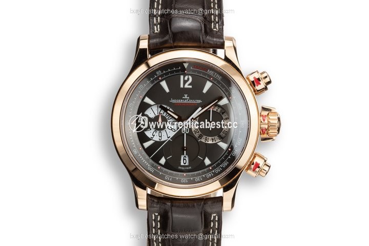 Jaeger-LeCoultre Master Compressor Chronograph Mens watch Unisex Automatic Rose gold 146.2.25