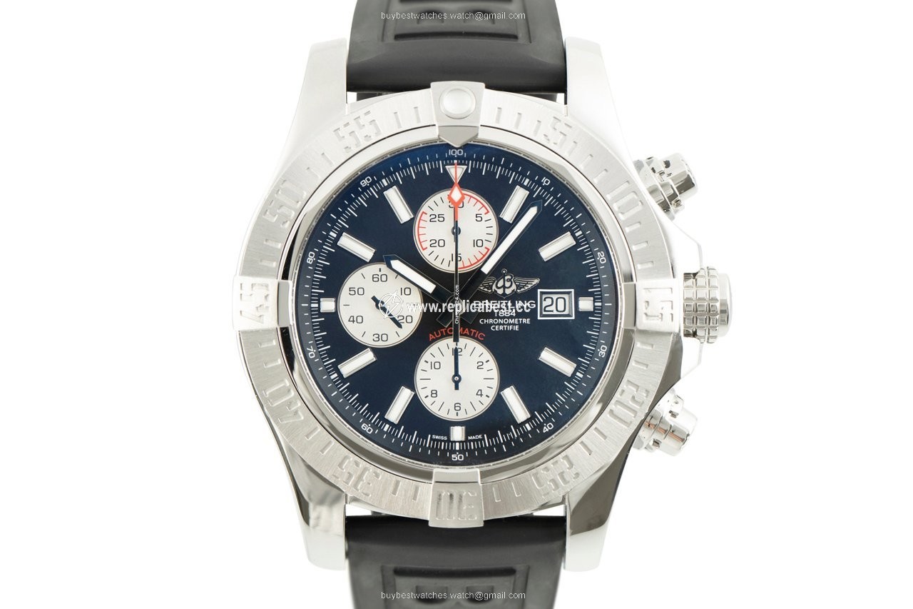 Breitling Super Avenger II Mens watch Unisex Automatic Steel A1337111 BC29