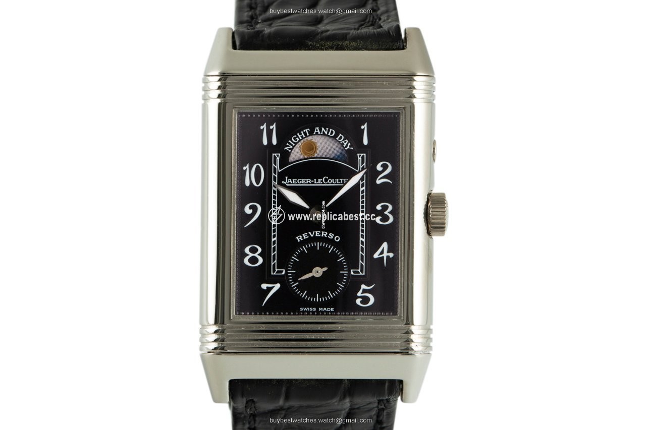 Jaeger-LeCoultre Reverso Duoface Mens watch Unisex Manual winding White gold 270.3.54