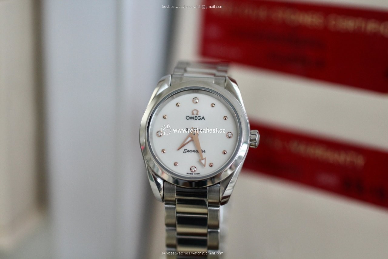 Omega Seamaster Aqua Terra Womens watch Quartz Steel 220.10.28.60.54.001