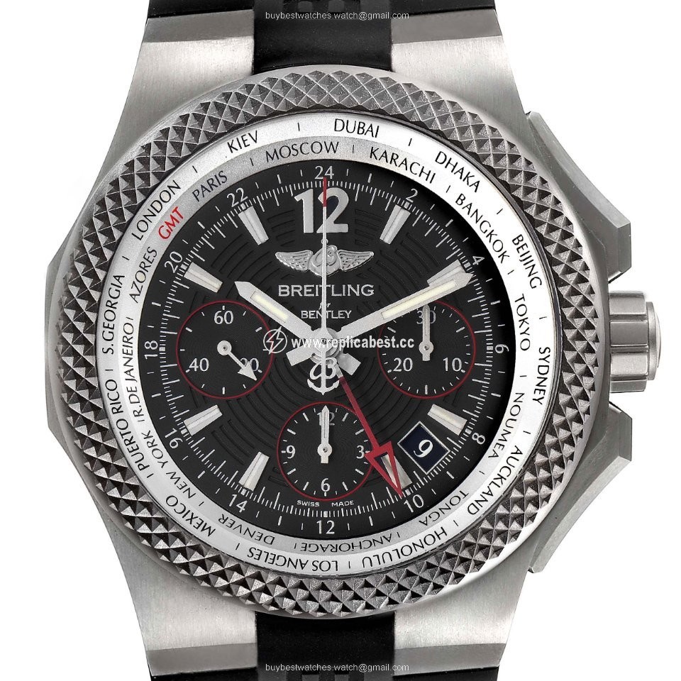Breitling Bentley B04 GMT Mens watch Unisex Automatic Titanium EB0433