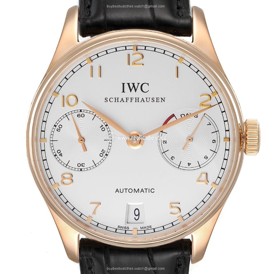 IWC Portuguese Mens watch Unisex Automatic Rose gold IW500004